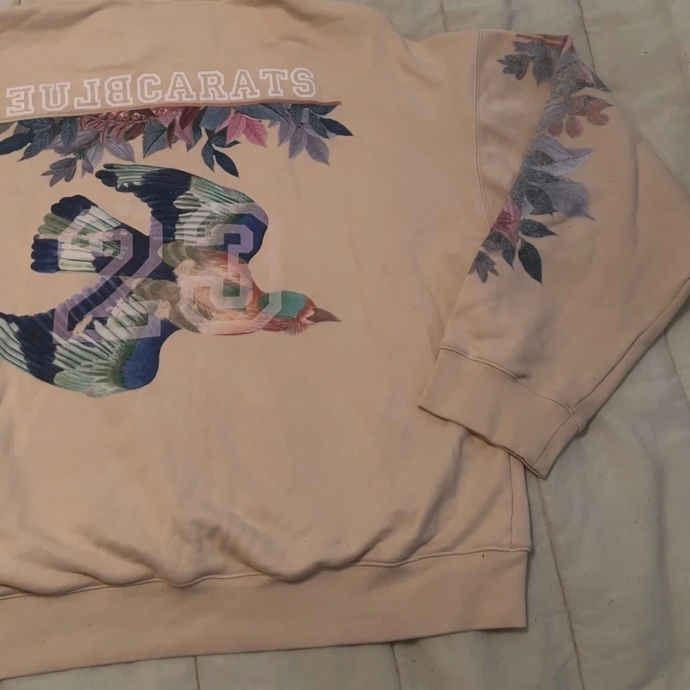 Blue carats sweater men